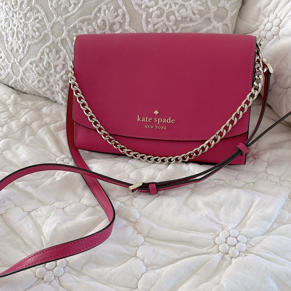 Kate spade pink crossbody purse